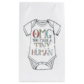 OMG Je hebt een kleine menselijke cadeautas gemaak (Achterkant)