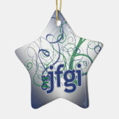 OMG! Jfgi Keramisch Ornament (Links)