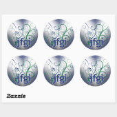 OMG! Jfgi Ronde Sticker (Vel)