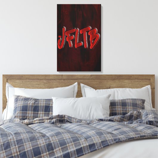 OMG! Jfltb Canvas Afdruk (Insitu (Slaapkamer))