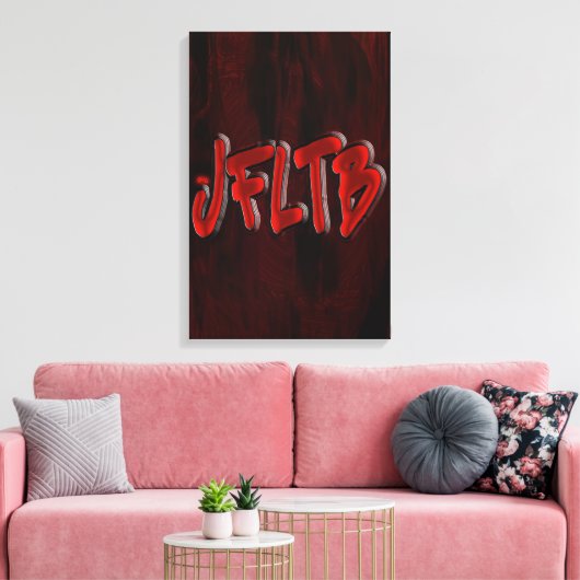 OMG! Jfltb Canvas Afdruk (Insitu (Woonkamer))