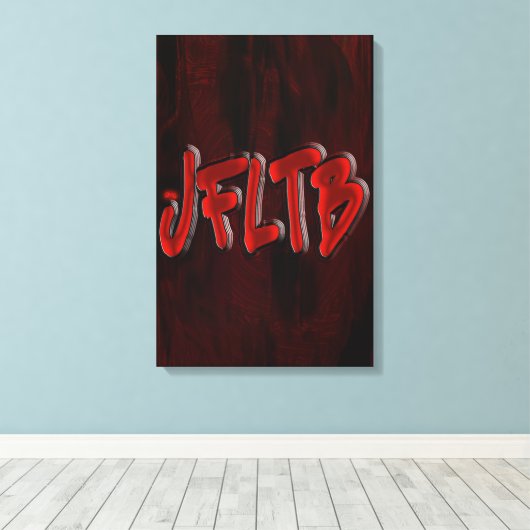 OMG! Jfltb Canvas Afdruk (Insitu (Houten vloer))