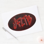 OMG! Jfltb Ovale Sticker (Envelop)