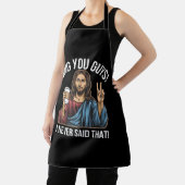 OMG jongens, dat heb ik nooit gezegd Schort (Insitu)