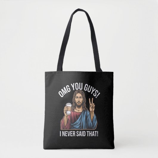OMG Jongens Ik Heb Dat Nooit Gezegd Tote Bag (Voorkant)