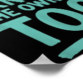 OMG ken ik de eigenaar ook Poster (Hoek)