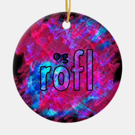 OMG! KERAMISCH ORNAMENT (Voorkant)