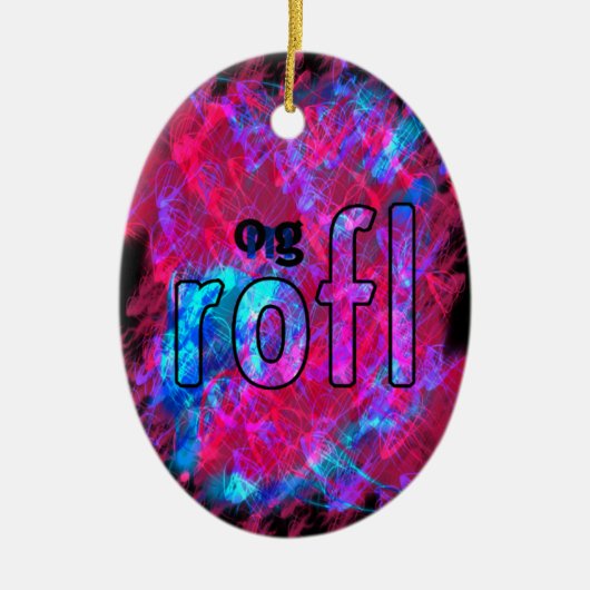 OMG! KERAMISCH ORNAMENT (Voorkant)