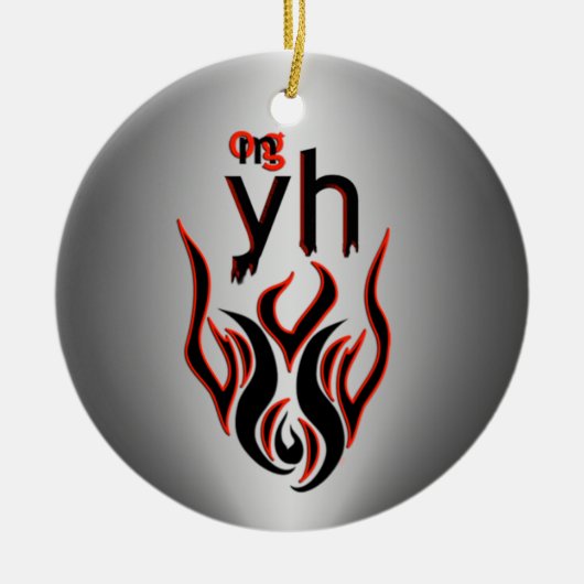 OMG! KERAMISCH ORNAMENT (Voorkant)