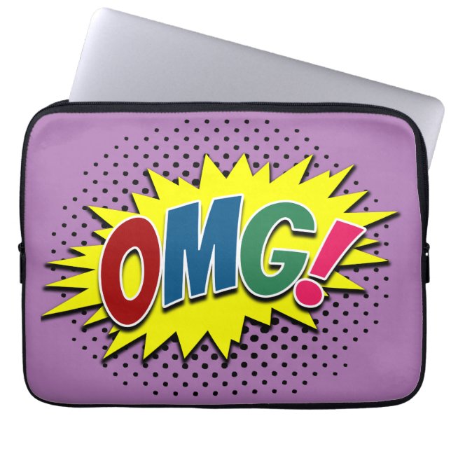 OMG! LAPTOP SLEEVE (Voorkant)