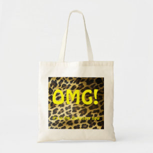 OMG Leopard Tote Bag