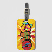 OMG Leuk Retro Stripboek Pop Art Bagagelabel (Voorkant (verticaal))