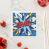 OMG Leuk Retro Stripboek Servetten (Insitu)