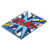 OMG Leuke Retro Stripboek Pop Art Notitieboek (Linkerzijde)