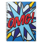 OMG Leuke Retro Stripboek Pop Art Notitieboek (Voorkant)