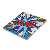 OMG Leuke Retro Stripboek Pop Art Tegeltje (Zijkant)