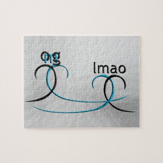 OMG! Lmao Legpuzzel (Horizontaal)