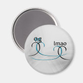 OMG! Lmao Magneet (Voorkant / Achterkant)