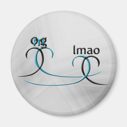 OMG! Lmao Magneet (Voorkant)