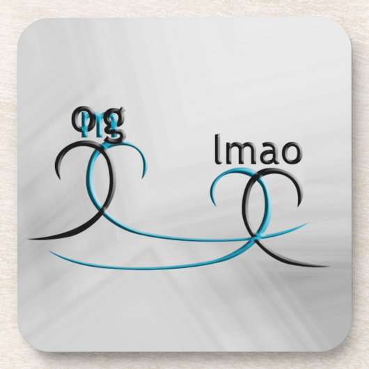 OMG! Lmao Onderzetter (Voorkant)