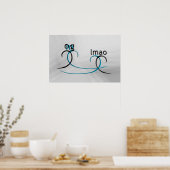 OMG! Lmao Poster (Keuken)