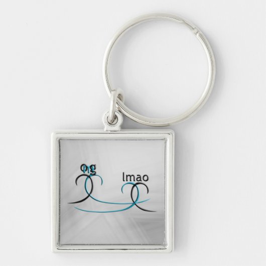 OMG! Lmao Sleutelhanger (Voorkant)