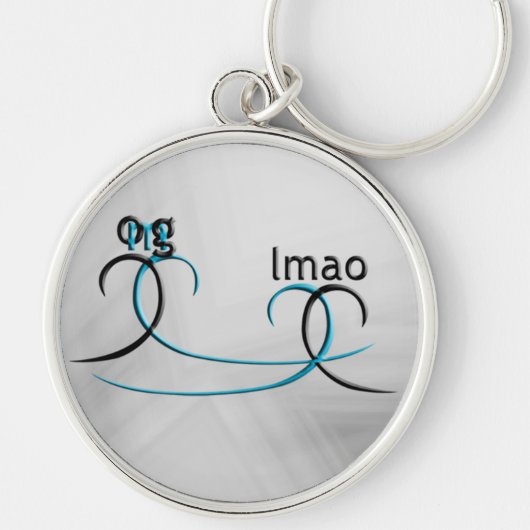 OMG! Lmao Sleutelhanger (Voorkant)