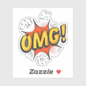 OMG LOGO STICKER (Vel)