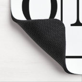 OMG - Magnesium - Mg - periodiek systeem Muismat (Hoek)