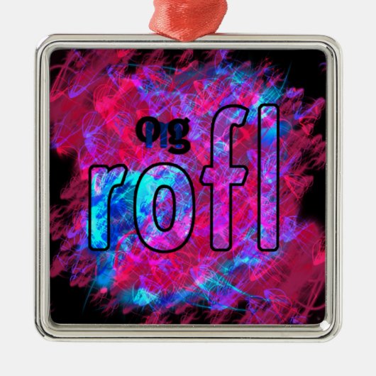 OMG! METALEN ORNAMENT (Voorkant)