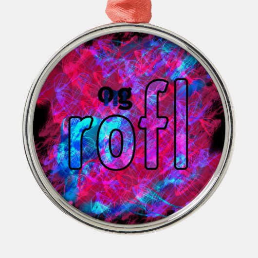 OMG! METALEN ORNAMENT (Voorkant)