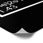 OMG Mijn God Periodic Table Elements Poster (Hoek)