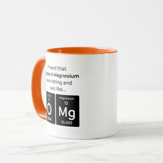 OMG-Mok - Perfect cadeau voor een geek-/wetenschap Mok (Voorkant links)