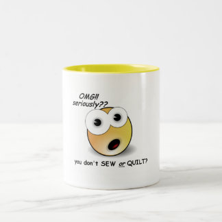 OMG-mok Tweekleurige Koffiemok