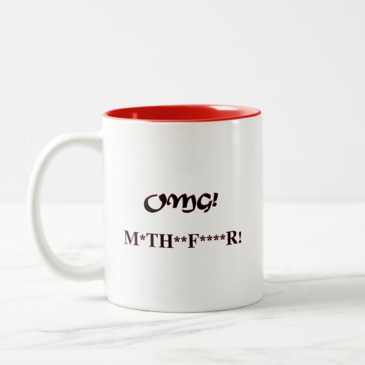 OMG! MTHFR-Mok! Tweekleurige Koffiemok (Links)