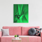 OMG! np Canvas Afdruk (Insitu (Woonkamer))