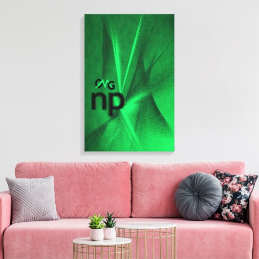 OMG! np Canvas Afdruk (Insitu (Woonkamer))