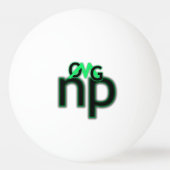 OMG! np Pingpongbal (Voorkant)