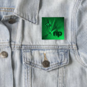 OMG! np Vierkante Button 5,1 Cm (In situ)