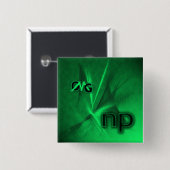 OMG! np Vierkante Button 5,1 Cm (Voorkant /achterkant)