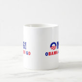 OMG! Obama moet gaan! Koffiemok (Center)