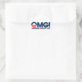 OMG! Obama moet gaan Ronde Sticker (Tas)