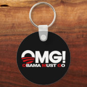 OMG! Obama moet gaan Sleutelhanger (Voorkant)