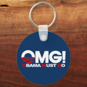 OMG! Obama moet gaan Sleutelhanger (Voorkant)