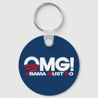OMG! Obama Moet Weg Sleutelhanger