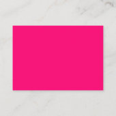OMG, oh mijn god, gosse, roze fuchsia witte kaart (Achterkant)