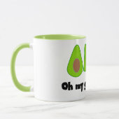 OMG Oh My Guacamole - Funny Coffee Mok (Links)