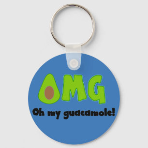 OMG Oh My Guacamole - Grappig Sleutelhanger