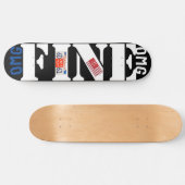 OMG OKÉÉÉ! 8 1/4" Skateboarddek Persoonlijk Skateboard (Horizontaal)
