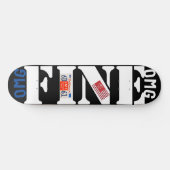 OMG OKÉÉÉ! 8 1/4" Skateboarddek Persoonlijk Skateboard (Horizontaal)